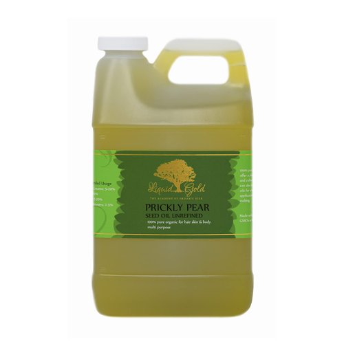 Liquid Gold Inc - 64 oz - Premium Prickly Pear Seed Oil - 100% Pure Cold Pressed Natural Organic