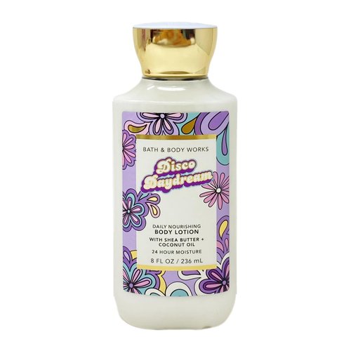 Bath & Body Works Disco Daydream 3 Pack Daily Nourishing Body Lotion Bundle with a Lavender Dream Bar Soap - Full Size