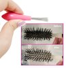 Honbay 4PCS Hair Brush Cleaning Tool Mini Comb Cleaner Brush Small Hair Brush Combs with Plastic Handle for Removing Hair Dust Home Salon Use