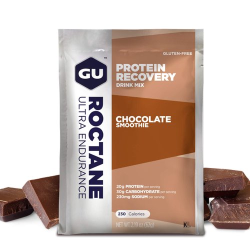 GU Energy Roctane Ultra Endurance Protein Recovery Drink Mix, Gluten-Free and Kosher Dairy, Recov...