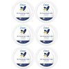 Dove Body Love Rich Nourishment Cream, Face, Hand & Body Lotion for Extremely Dry Skin, Fast-Absorbing 72-Hour Moisturizing Cream with Ceramide Serum, Travel Size, 2.53 Oz (Pack of 6)