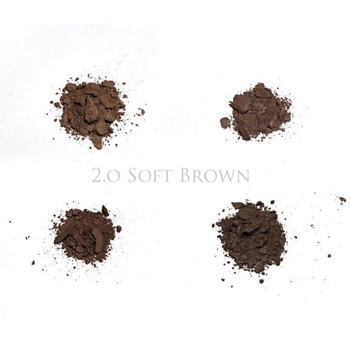 Taupe The Brand, 2.0 Soft Brown Brow Palette, Clear Brow Gel, 7-Piece Gold Professional Makeup Brush Set Combo Pack