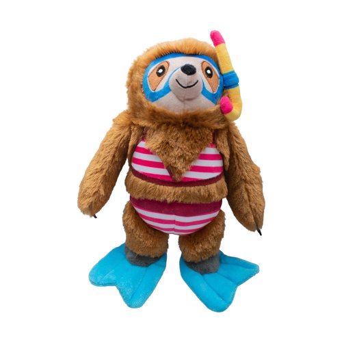 Fringe Studio Plush Dog Toy, Swimin’ with The Fishes, Pet Shop Collection (314293)