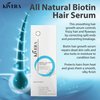Biotin + Collagen Hair Serum - All Natural Hair Growth Serum - Paraben and Free Hair Growth Serum - Biotin Hair Growth Serum for Fuller & Thicker Hair, 1 Pack