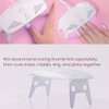 Beetles Uv Light for Nails Mini Nail Lamp Poly Nail Gel Curing Lamp Nail Gel Portable UV Led Nail Lamp Nail Light for Gel Top Coat Gel Nail Polish Manicure Tool DIY Nail Art