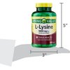 SPEC Lysine Amino Acid Supplements, 1 Tablet Per Serving,Spring Valley L-Lysine Supports a Healthy Immune System* 100 Count
