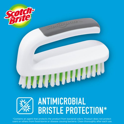 Scotch-Brite Hand & Nail Brush (6 Brushes Total)