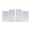 Healthcom 15PCS 15ml Clear Empty Plastic Deodorant Containers 0.5 Oz New Empty Oval Lip Balm Tubes Containers for Lipstick Crayon Chapstick DIY Make Your Own Deodorant Cream Lotion Bar