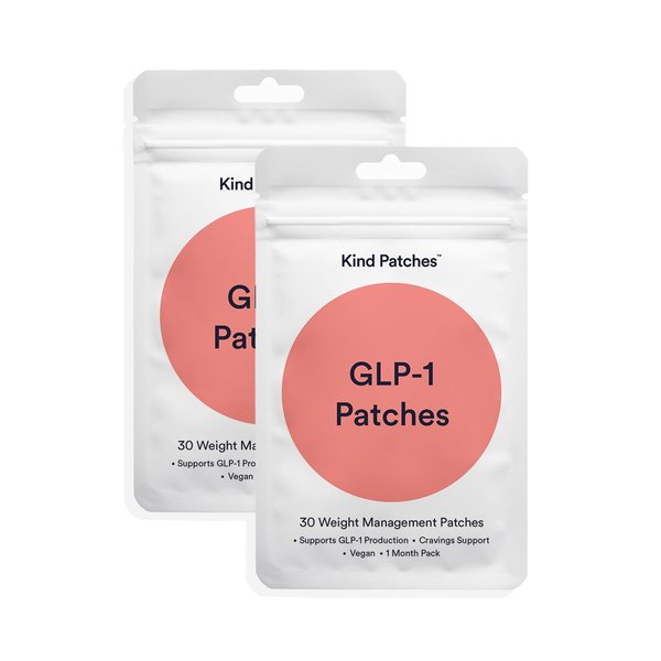GLP - 1 Patches by Kind Patches for Unisex - 30 Count Patches - Pack of 2