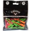 Performance 2.75’’ Plastic Golf Tees, Neon Mix, 30 Pack