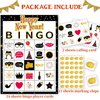 Funnlot New Year Games New Year Bingo Game Holiday Bingo 24 Players New Year Games for Party New Year Bingo Game Cards for School Party Supplies for Family Classroom Activities New Year Party Favors