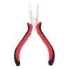 Neitsi Hair Extensions Pliers,1PCS 3 Holes Mini Microlinks Pliers,Hair Extensions Tools,Micro Links Opener and Removal Tool for Micro Nano Rings Beads Extensions or Feather Extensions,Red