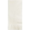 Creative Converting Touch of Color 2-Ply 50 Count Paper Dinner Napkins, White