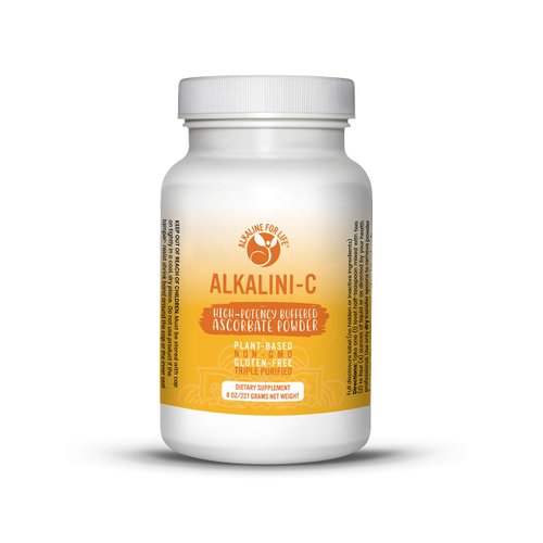 Alkalini-C | Tasty Plant Based Vitamin C| GMO Free| Potent Alkalizing Antioxidant| NOT Synthetic Ascorbic Acid|Corn-Free