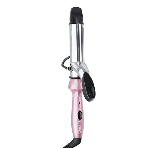 DAN Technology Mini Curling Iron,Travel Size Curling Iron,Dual Voltage Curling Iron up to 450°F for Short Hair,Nano - Titanium Barrels & 30s PTC Fast Heating