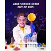Japace Science Kits for Girls Age 4-5-6-7-8, Christmas Birthday Gifts Ideas, 75+ Cool Chemistry Experiments, Learning & Education Toys for Kids 4-8