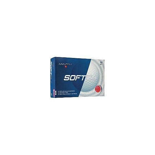 Maxfli Softfli Pink Golf Balls (12 Pack)
