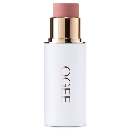 Ogee Sculpted Face Stick (PINK DIAMOND - MATTE NEUTRAL PINK) Certified Organic Blush Stick - Multi-Use Cream Blush & Highlighter Stick