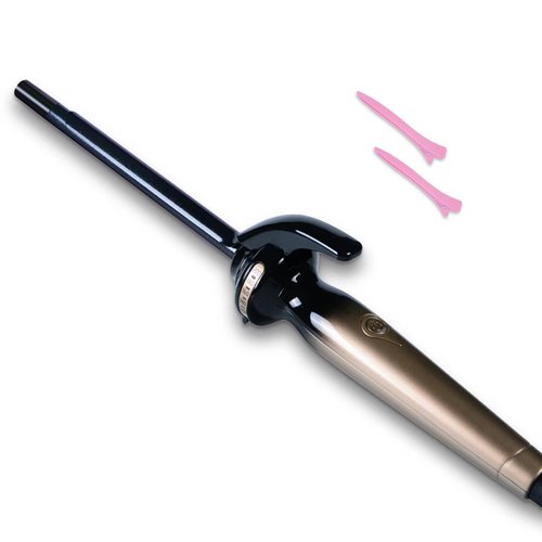 JYDPRO 1/2 Inch Ceramic Curling Iron for Hair Curling, Professional Curling Wand with 5 Adjustable Heat Settings, Includes Hair Straightener with 10 Heat Settings