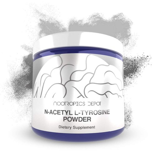 N-Acetyl L-Tyrosine Powder | 250 Grams | NALT | Amino Acid Supplement | Natural Nootropic Supplement | Supports Memory, Learning and Focus | Supports Healthy Stress Levels