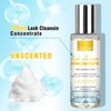 4.06 FL OZ Lash Shampoo Concentrate for Lash Extensions, Lash Cleanser Concentrate Eyelash Extension Cleanser Professional Lash Concentrate for Lash Extension Natural Foaming Cleanser Eyelash Shampoo