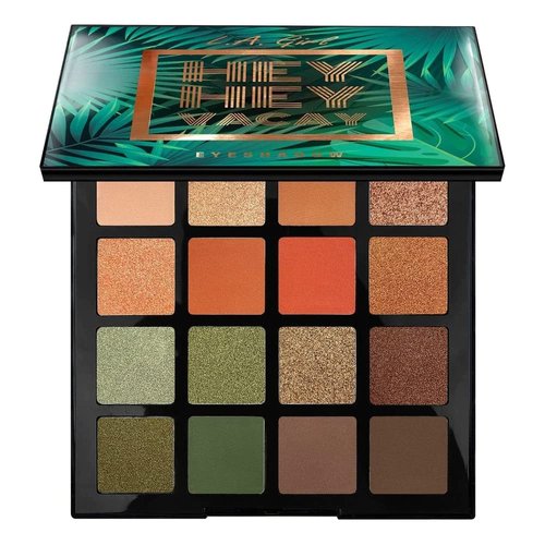 L.A. Girl Hey Hey Vacay 16 Colors Eyeshadow Palette, Under The Palms