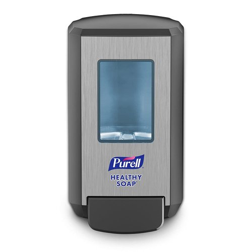 PURELL CS4 Manual Soap Dispenser, Graphite, for 1250 mL PURELL CS4 HEALTHY SOAP Refills (Pack of 1) - 5134-01 - Manufactured by GOJO, Inc.