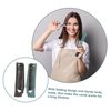 2pcs Double Teeth Folding Comb and Massage Brush - Collapsible Pocket Brush for Women, Kids, and Travel