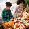 OHOME Thanksgiving Stickers - Thanksgiving Crafts for Kids - DIY Turkey Stickers,Kids Thanksgiving Games Gifts Activities Party Favors Supplies | Thanksgiving Decorations (24 Sheets)