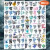 100 PCS Two Nado Tornado Temporary Tattoos 2nd Themed Birthday Party Decorations Supplies Favors Décor Funny Weather Second Twonado Tattoo Stickers Gifts For Game Boys Girls Classroom School Prizes