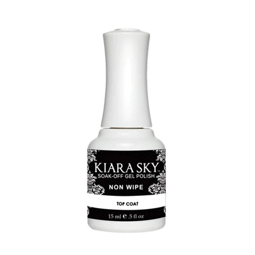 Kiara Sky Professional Nails LED UV Soak off Gel Polish Non Wipe Top Coat