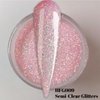 GLOW IN THE DARK Glitter Nail Acrylic Powder 6 Colors Set for Pink White French Nail Art Design
