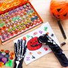 Thuodo Halloween Party Favors, 120 Pieces Assorted Stamps for Kids Bulk, Children Self-Ink Holiday Toy Gifts Game Prizes, Halloween Treat Goodies Bags Filler Classroom Rewards Stationery Set