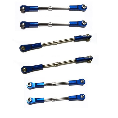 fyfracing Rc Car Parts Compatible with 1:10 Brushless Thunder Truck Aluminum Upper Arms