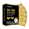 24K Gold Under Eye Mask (20 Pairs) - Under Eye Mask for for Puffy Eyes and Dark Circles. With Hyaluronic Acid & Collagen