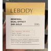 LEBODY Lab Renewal Dual Effect Serum 24k Gold - Face Serum with Niacinamide and Green Tea Extract - Targets Fine Lines for Smooth Skin - 1 oz