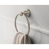 Moen Y2686BN Banbury Hand Towel Ring, 0.4, Brushed Nickel
