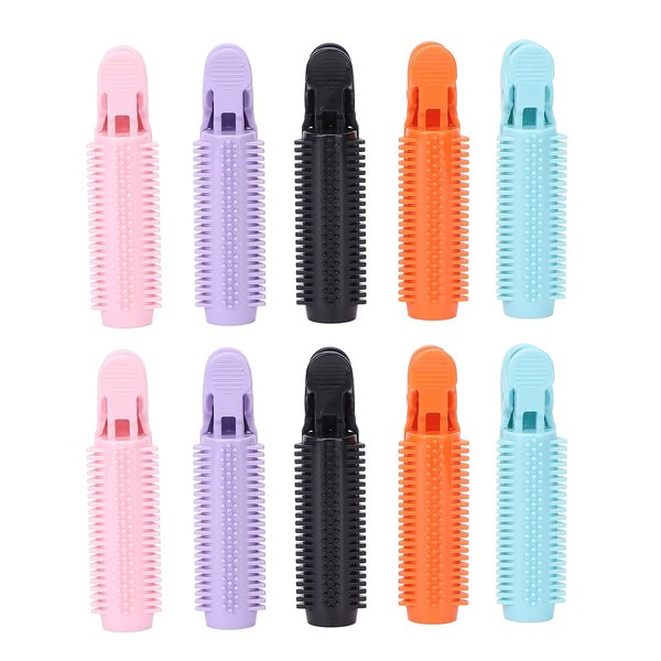 Roller Clips For Hair Root Lift,Volumizing Hair Clips,10 Pcs Hair Curlers Rollers,Hair Root Clip Hair Volumizing Curling Roller Hair Clip Styling Tool for Women Girls