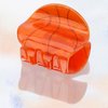 Hapdoo 1pc Acrylic Basketball Hair Clips, Sports Hair Claw Clips Game Day Hair Accessories Gifts for Women Girls