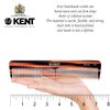Kent 16T Hair Dressing Table Comb, Fine and Wide Tooth Dresser Comb For Hair, Beard and Mustache, Coarse and Fine Hair Styling Grooming Comb for Men, Women and Kids. Made in England
