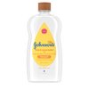 Johnson's Baby Oil, Mineral Oil Enriched with Shea & Cocoa Butter to Prevent Moisture Loss, Hypoallergenic, 20 fl. oz