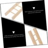 Toyvian 2pcs Mini Ladder Pet Toy Mini Doll House Miniature Dollhouse Furniture Wood Ladder Tiny Ladder Figurine Miniature Ladder Decor Mini Wood Ladder Mini Wood Ladders Pocket Model Moss