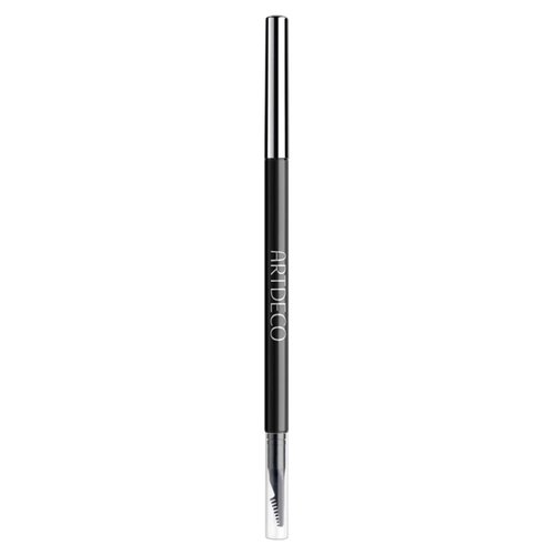 ARTDECO Ultra Fine Brow Liner - Coal - Thin Twist-Out Tip Creates Ultra-Fine Lines - Integrated Grooming Brush - Smudge-Proof & Waterproof - Eyebrow Pencil - Eye Makeup - Vegan - 0.03 Oz