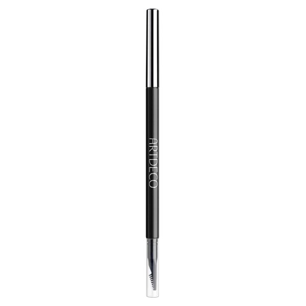 ARTDECO Ultra Fine Brow Liner - Coal - Thin Twist-Out Tip Creates Ultra-Fine Lines - Integrated Grooming Brush - Smudge-Proof & Waterproof - Eyebrow Pencil - Eye Makeup - Vegan - 0.03 Oz