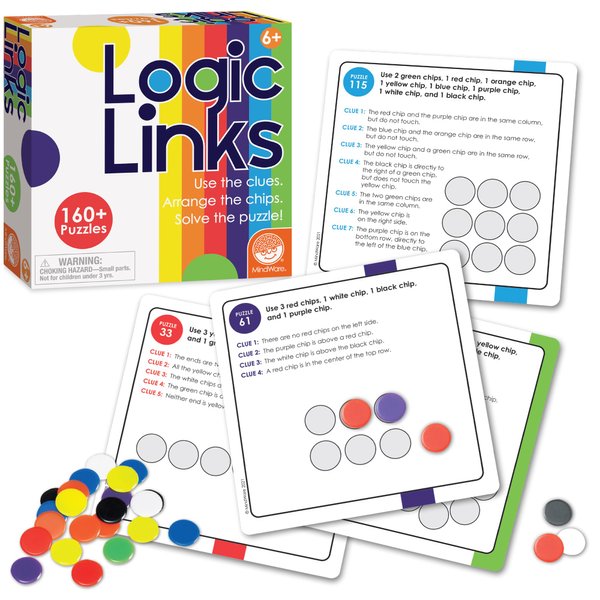 Logic Links Puzzle Box Critical Thinking Game