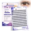 Ehszm Beauty Upgraded,Wispy Lash Clusters 12mm D Curl Only,Eyelash Clusters Natural,Ultra-Soft Individual Lashes,Empowered by New Softening Factor.No Plastic Feel,New Comfort - Starry Style