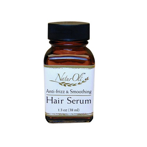 NaturOli Natural Hair Serum w/Argan Oil - 1.3oz - Anti Frizz - Leave In Detangler and Conditioner.