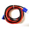 WST EC8 Male Connector to EC8 Female Connector RC Extension Cable Lead Adapter for RC Battery Charger (10AWG Silicone Wire 15CM/0.5FT)