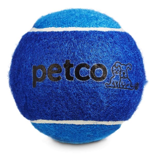 Petco Tennis Ball Dog Toy in Blue 2.5"