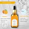 Auralux Vitamin C Face Serum with Hyaluronic Acid - Anti-Ageing Serum - Reduce Fine Lines & Wrinkles - Niacinamide Skin Serum with Vitamin E - Gentle Hydrating Serum for All Skin Types - 2 fl.oz